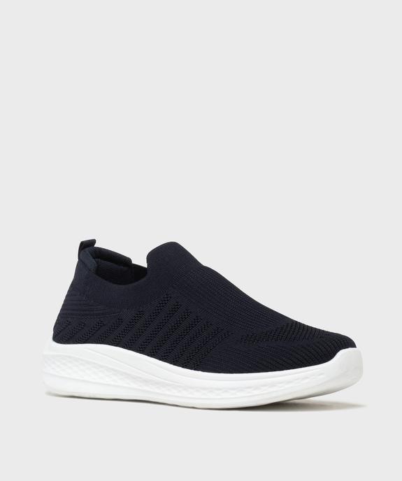 Baskets souples en mesh homme - 5 Miles vue2 - 5 MILES - GEMO