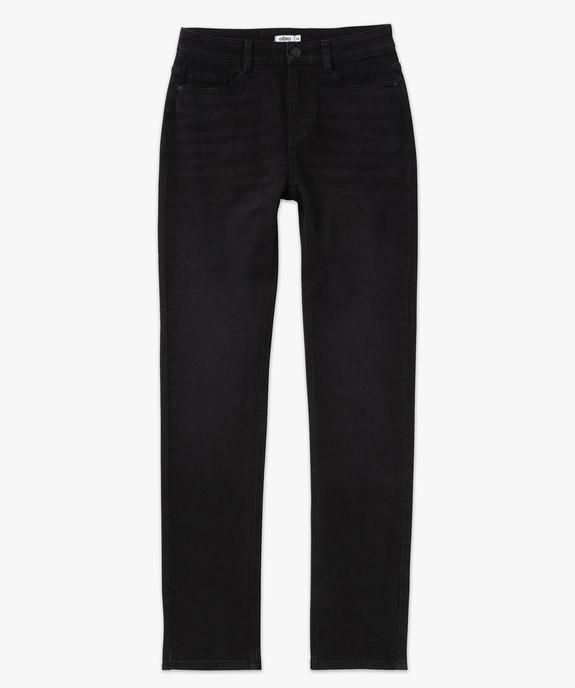 Jean Regular taille haute femme grande longueur - L30 vue5 - GEMO(FEMME PAP) - GEMO