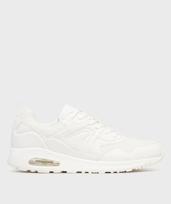 Baskets esprit running en mesh à bulle d'air homme - 5 Miles vue1 - 5 MILES - GEMO