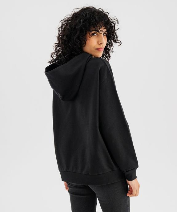 Sweat à capuche imprimé femme - Stitch vue4 - LILO & STITCH - GEMO