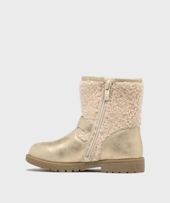 Bottines irisées avec tige en maille bouclette fille - Lovely Wings vue3 - LOVELY WINGS - GEMO