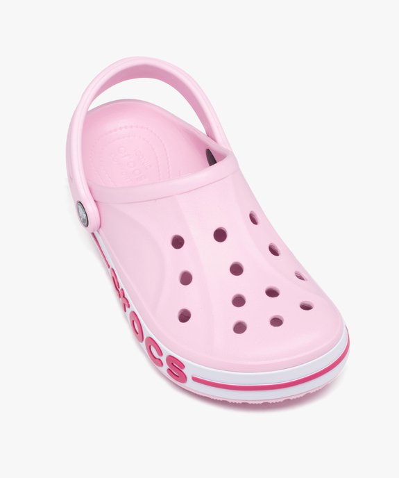 Sabots souples femme unis dessus perforé à semelle épaisse Bayaband - Crocs vue5 - CROCS - GEMO