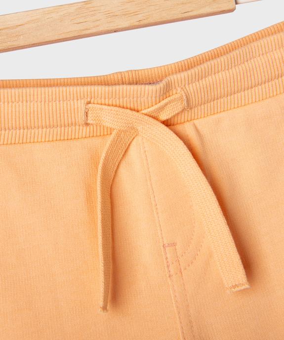 Short en maille avec ceinture ajustable bébé garçon vue5 - GEMO 4G BEBE - GEMO