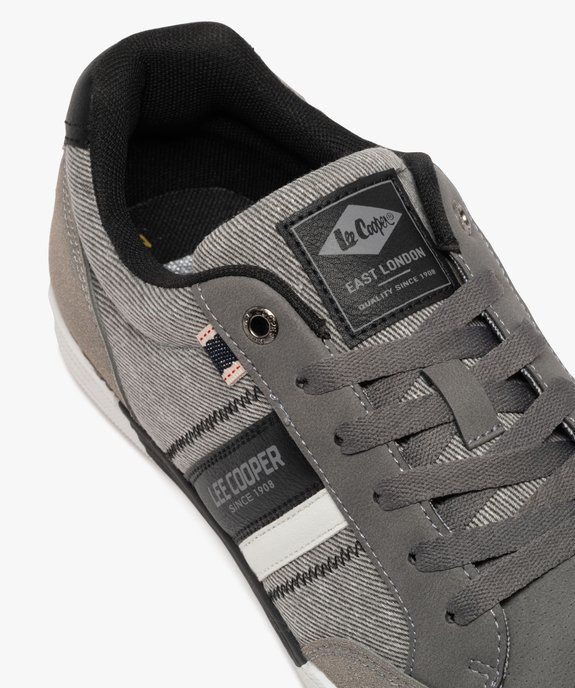 Baskets basses de ville à semelle fine homme - Lee Cooper vue7 - LEE COOPER - GEMO