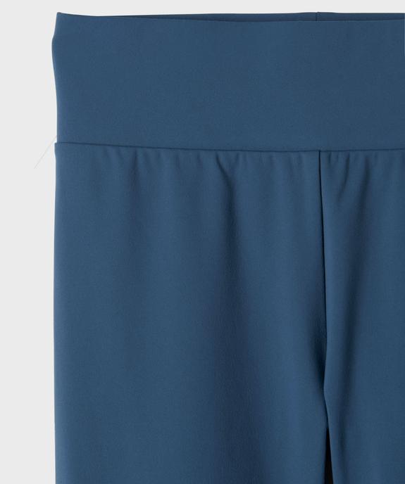 Legging de sport à taille haute et élastiquée fille vue3 - GEMO (JUNIOR) - GEMO