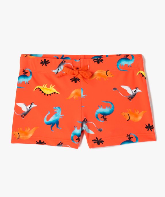Maillot de bain garçon boxer imprimé dinosaures vue1 - GEMO (ENFANT) - GEMO