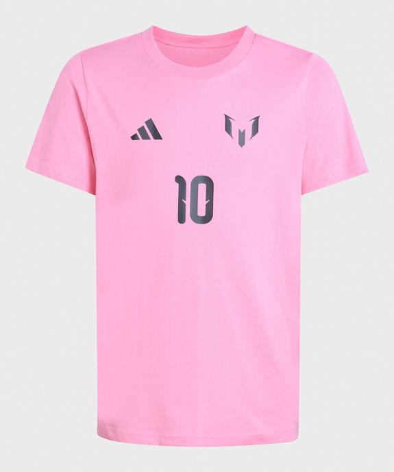 Tee-shirt manches courtes inscription Messi garçon - Adidas vue1 - ADIDAS - GEMO