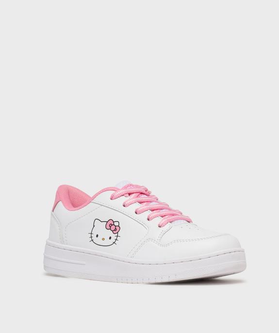 Baskets à lacets avec motif chat fille - Hello Kitty vue2 - HELLO KITTY - GEMO