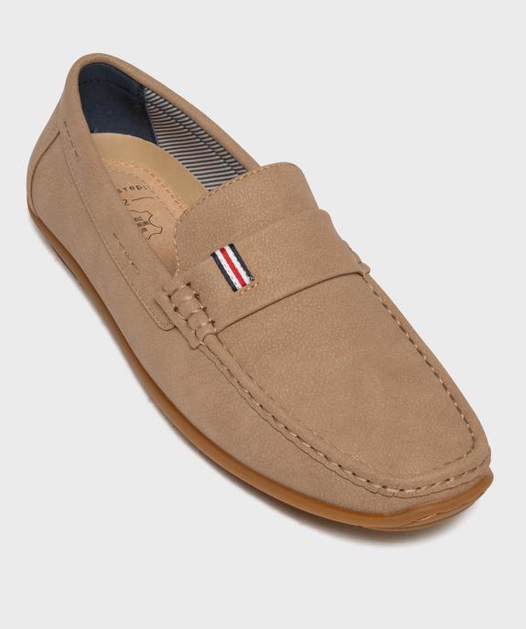 Mocassins avec semelle intérieure cuir homme - Urban Steps vue5 - URBAN STEPS - GEMO