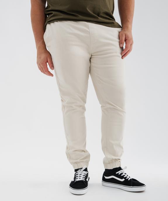 Pantalon jogger homme vue5 - GEMO 4G HOMME - GEMO