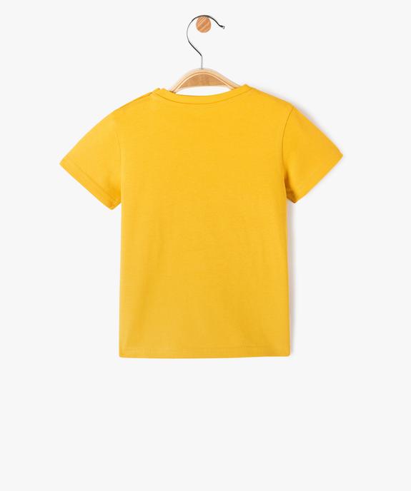 Tee-shirt à manches courtes à motifs bébé garçon vue4 - GEMO(BEBE DEBT) - GEMO