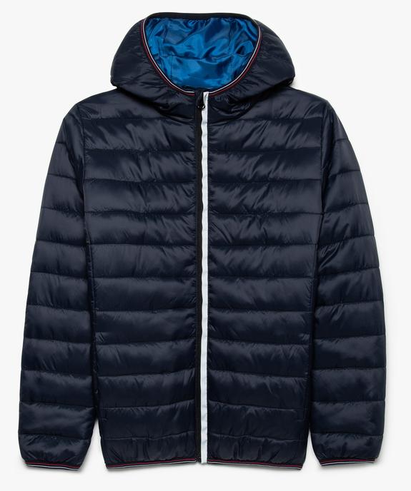 Doudoune fine garçon avec capuche vue1 - GEMO (JUNIOR) - GEMO