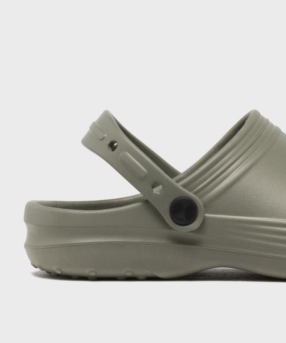 Sabots souples unis et perforés homme vue6 - GEMO (PLAGE) - GEMO