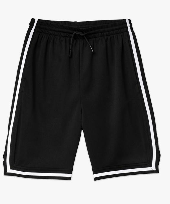 Bermuda de sport avec bandes contrastantes homme vue5 - GEMO (HOMME) - GEMO