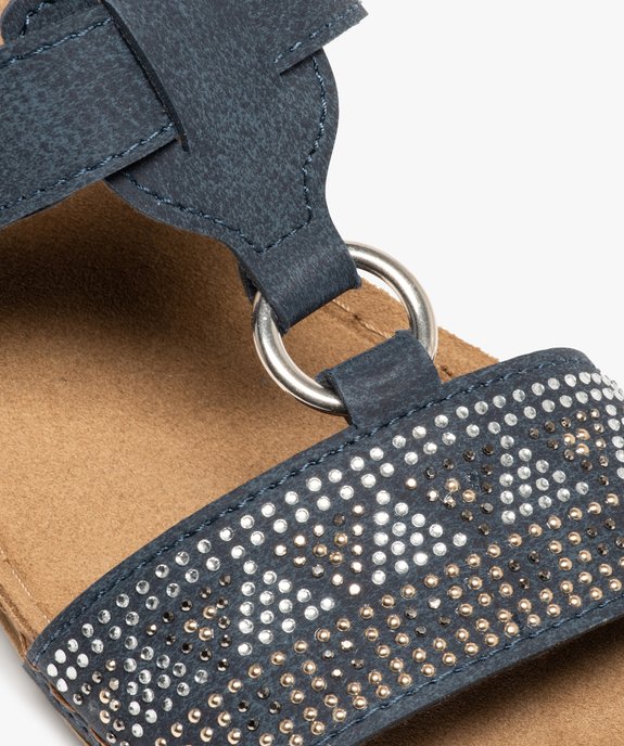 Mules femme confort à strass et bride ajustable vue6 - GEMO (CONFORT) - GEMO
