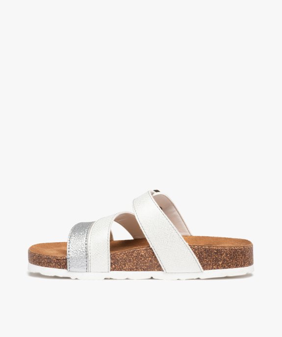 Mules fille à brides scintillantes avec boucle vue3 - GEMO (ENFANT) - GEMO