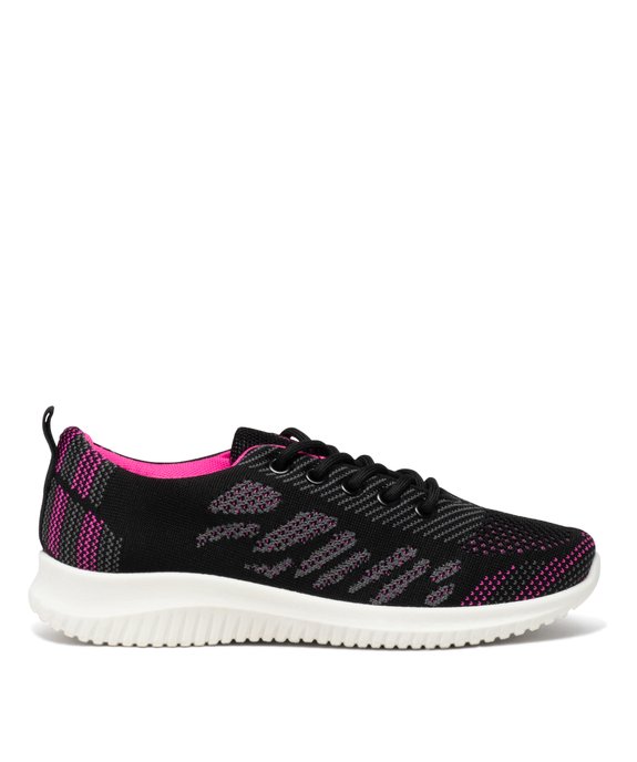 Baskets de running en mesh femme vue1 - GEMO (SPORTSWR) - GEMO