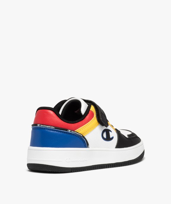 Baskets garçon multicolores à scratch – Champion Rebound vue4 - CHAMPION USA - GEMO