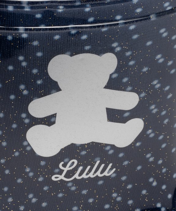 Bottes de pluie fille à pois et à paillettes – LuluCastagnette vue6 - LULU CASTAGNETT - GEMO