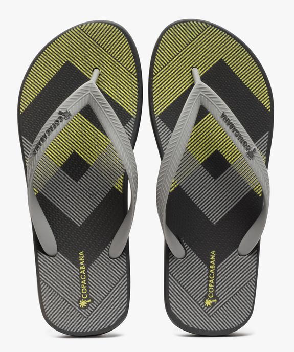 Tongs homme décor graphique - Copacabana vue1 - COPACABANA - GEMO