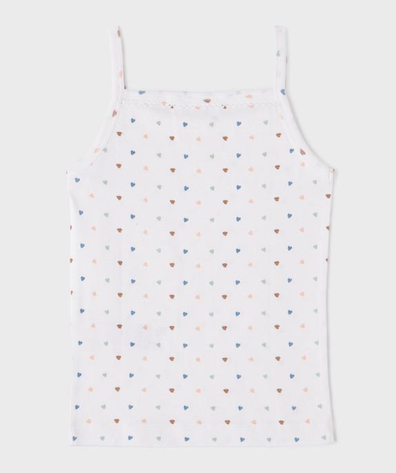 Débardeurs à fines bretelles fille (lot de 2) vue3 - GEMO 4G FILLE - GEMO