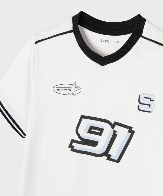 Tee-shirt de sport en mesh imprimé garçon vue2 - GEMO (JUNIOR) - GEMO