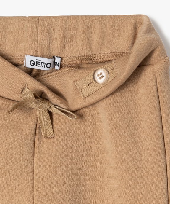 Pantalon en maille chaude et douce bébé fille vue2 - GEMO(BEBE DEBT) - GEMO