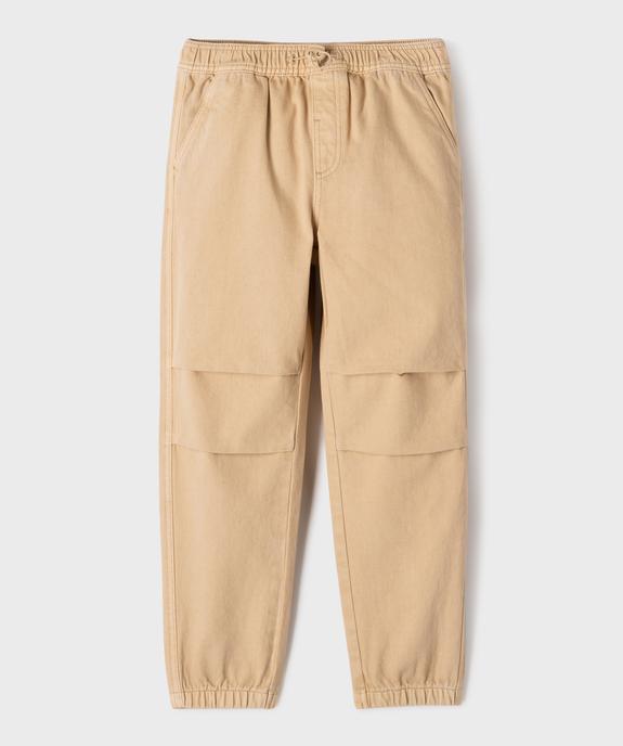Pantalon parachute à taille élastiquée garçon vue2 - GEMO (ENFANT) - GEMO