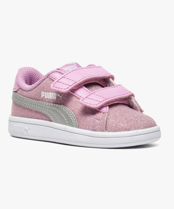Basket glitter à scratchs - Puma vue2 - PUMA - GEMO