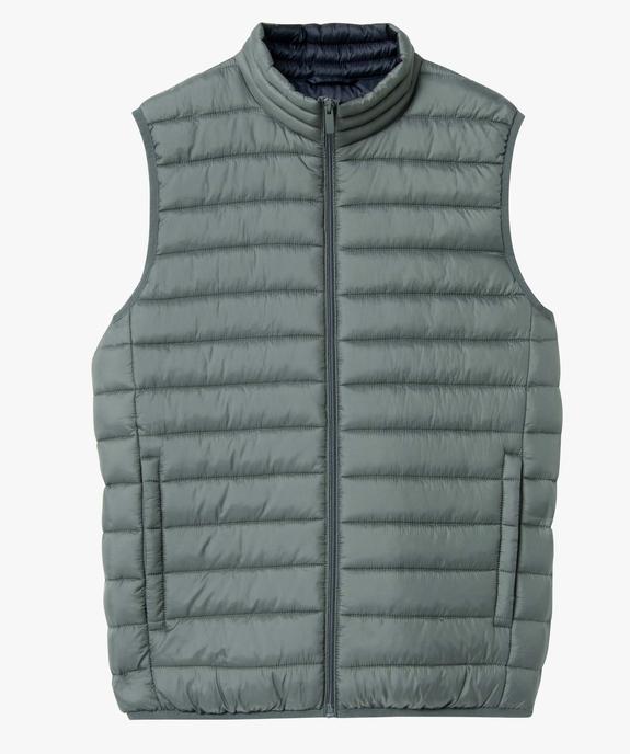 Blouson homme matelassé sans manches vue4 - GEMO 4G HOMME - GEMO