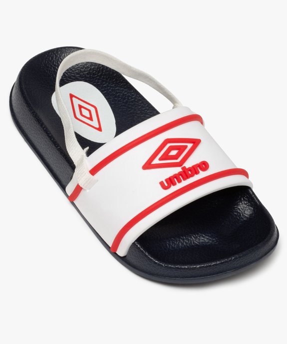 Mules de piscine garçon avec bride élastiquée - Umbro vue5 - UMBRO - GEMO