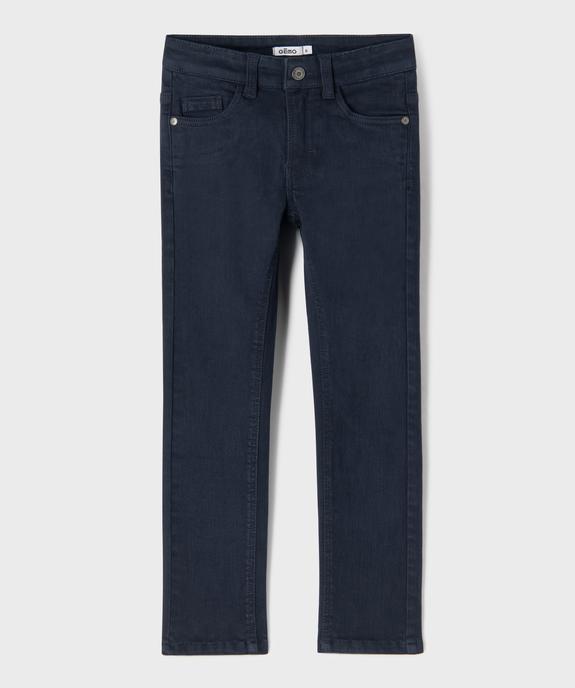 Pantalon slim avec taille ajustable garçon vue1 - GEMO (ENFANT) - GEMO