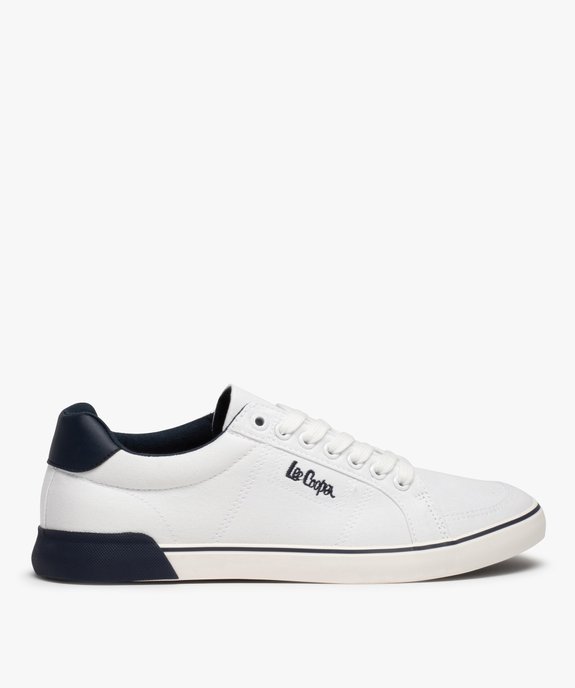 Baskets homme en toile à lacets – Lee Cooper Valmont vue1 - LEE COOPER - GEMO
