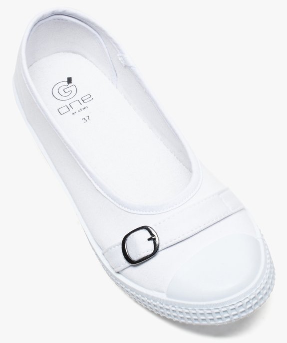 Ballerines femme en toile avec bout renforcé vue5 - GEMO (SPORTSWR) - GEMO