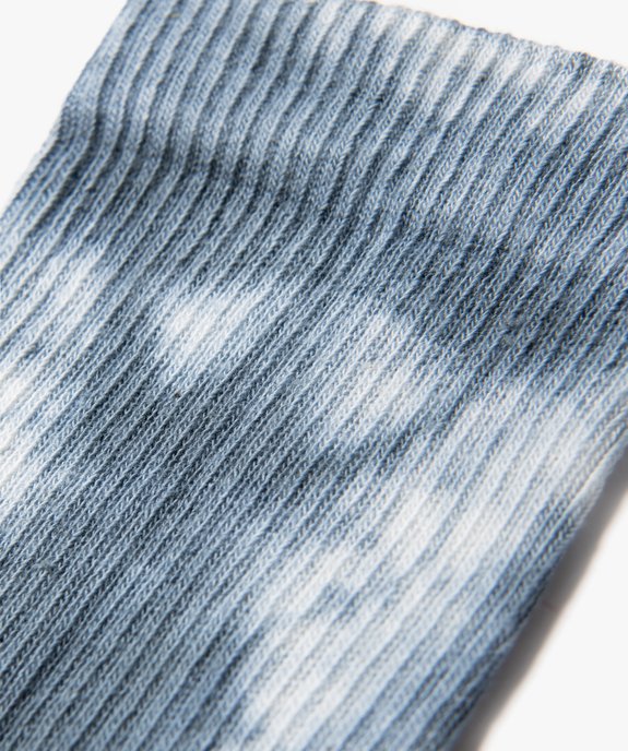Chaussettes hautes tie and dye homme (lot de 3) vue2 - GEMO(HOMWR HOM) - GEMO