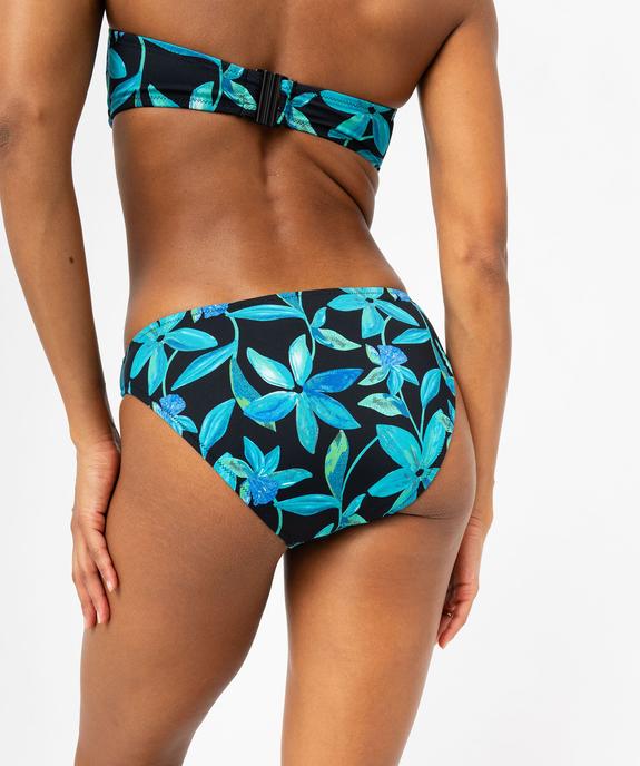Bas de maillot de bain à motifs fleuris femme vue2 - GEMO 4G FEMME - GEMO