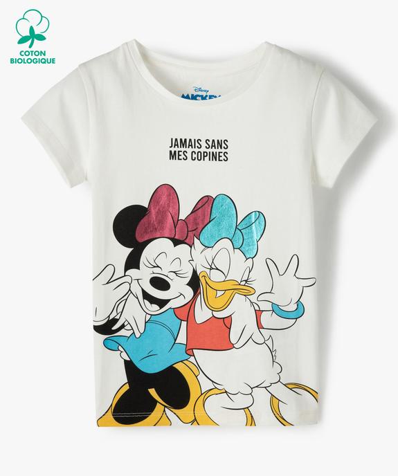 Tee-shirt fille avec motif XXL pailleté – Disney vue1 - DISNEY DTR - GEMO