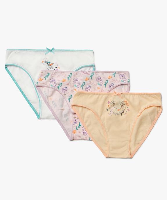 Culottes fille La Reine des Neiges II (lot de 3) - Disney vue1 - DISNEY DTR - GEMO