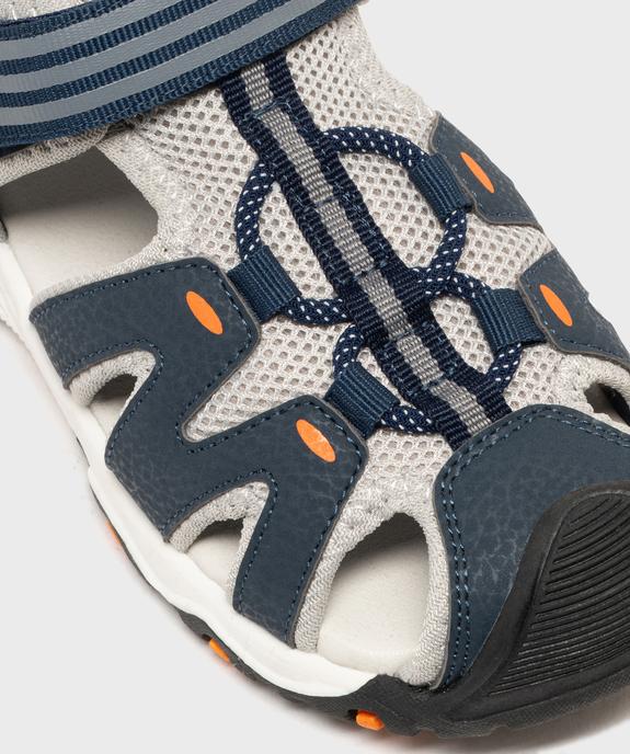 Sandales à bout fermé et dessus en mesh garçon - 5 MILES vue6 - 5 MILES - GEMO