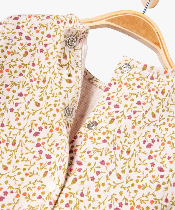 Ensemble bébé fille 2 pièces : robe + gilet vue4 - GEMO(BEBE DEBT) - GEMO