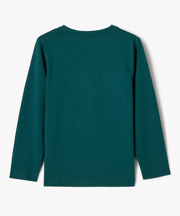 Tee-shirt manches longues Noël garçon vue4 - GEMO (ENFANT) - GEMO