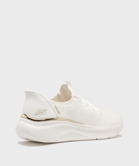 Baskets en mesh faciles à enfiler femme - Skechers vue4 - SKECHERS - GEMO