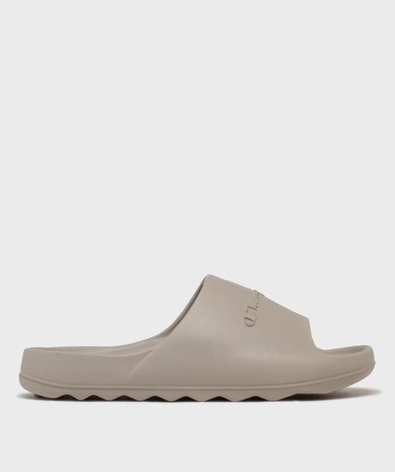 Mules de piscine moulées et unies homme - Champion vue3 - CHAMPION USA - GEMO