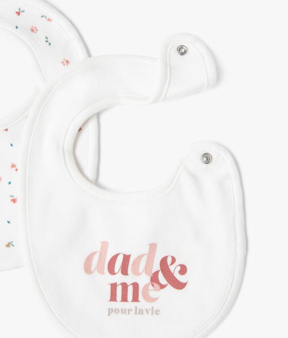 Bavoirs bébé en velours (lot de 3) vue2 - GEMO(BB COUCHE) - GEMO