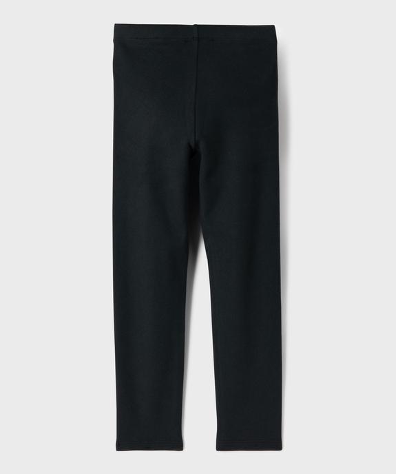 Legging long en maille chaude fille - GEMO (ENFANT) Legging long en maille chaude fille vue3 - GEMO (ENFANT) - GEMO