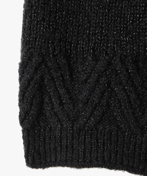 Echarpe femme en maille pailletée vue2 - GEMO (ACCESS) - GEMO