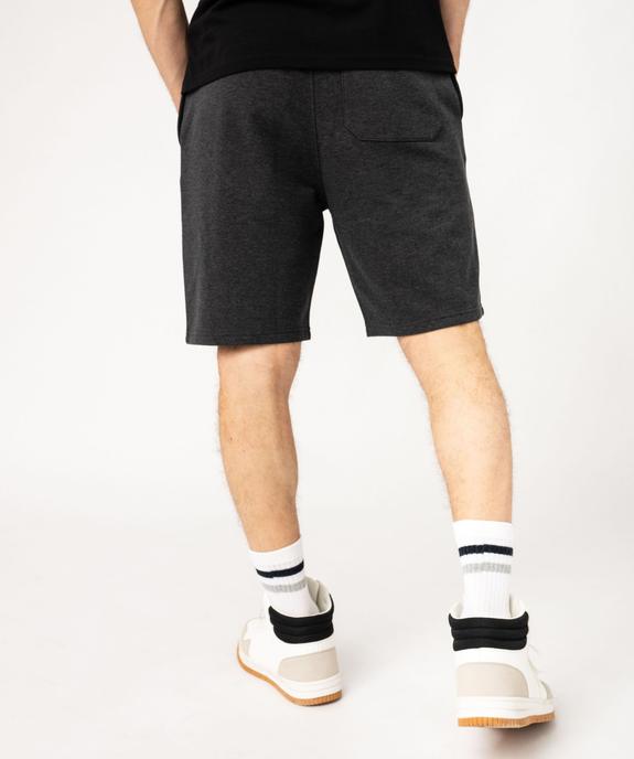 Bermuda en maille avec ceinture ajustable homme vue3 - GEMO (HOMME) - GEMO