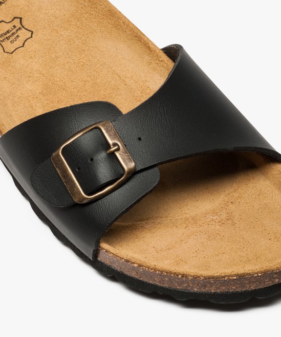 Sandales homme avec large bride à boucle vue6 - GEMO (CASUAL) - GEMO