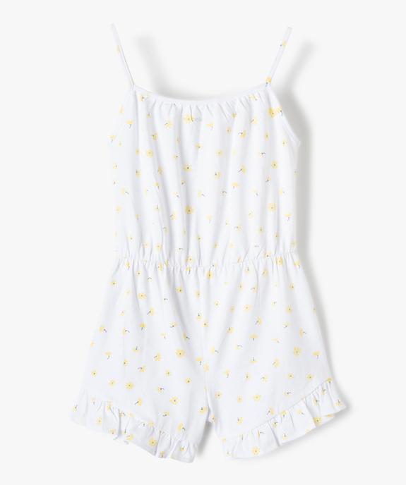 Combishort fille à fines bretelles et motif iridescent vue3 - GEMO (ENFANT) - GEMO