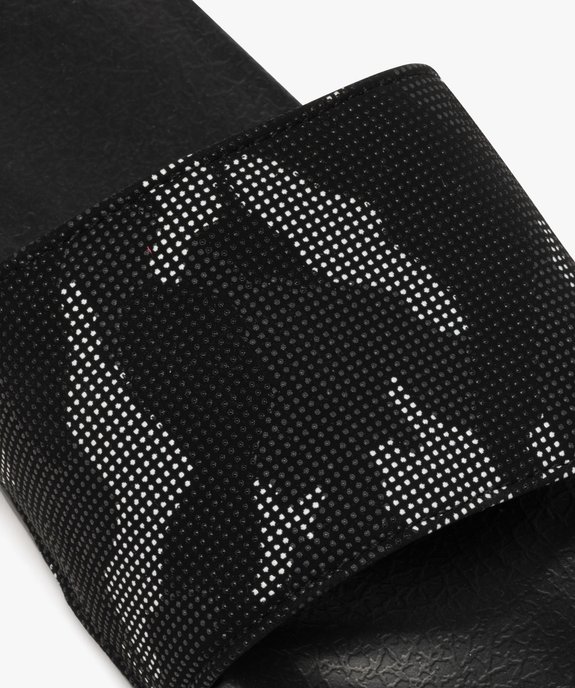 Mules de piscine à motif camouflage homme vue6 - GEMO (PLAGE) - GEMO